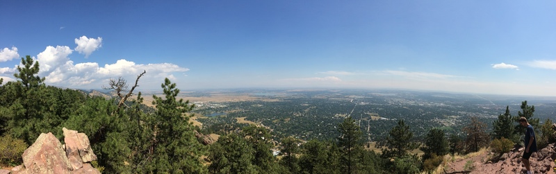 Boulder from Mt Sanitas
