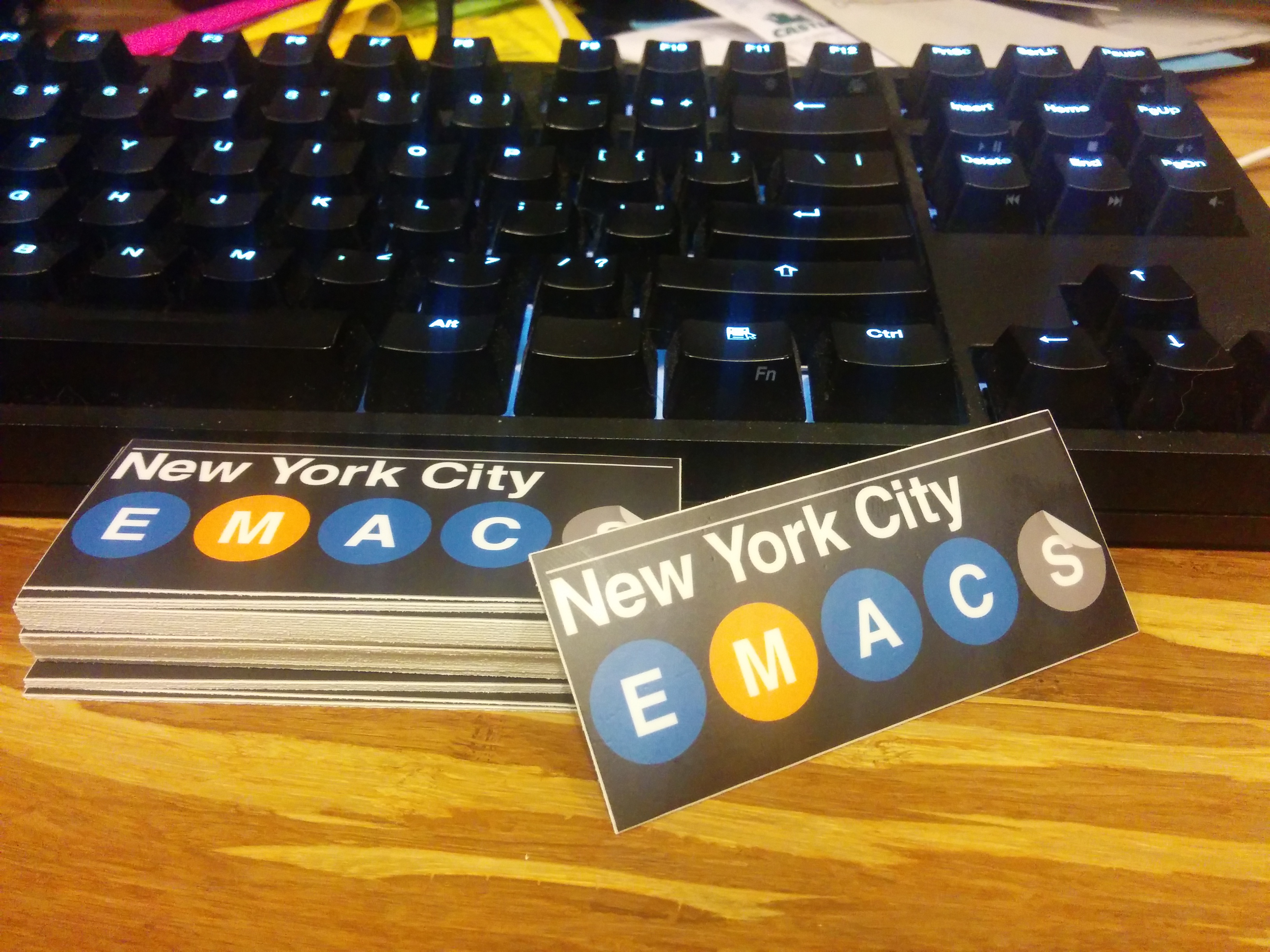 EmacsNYC sticker